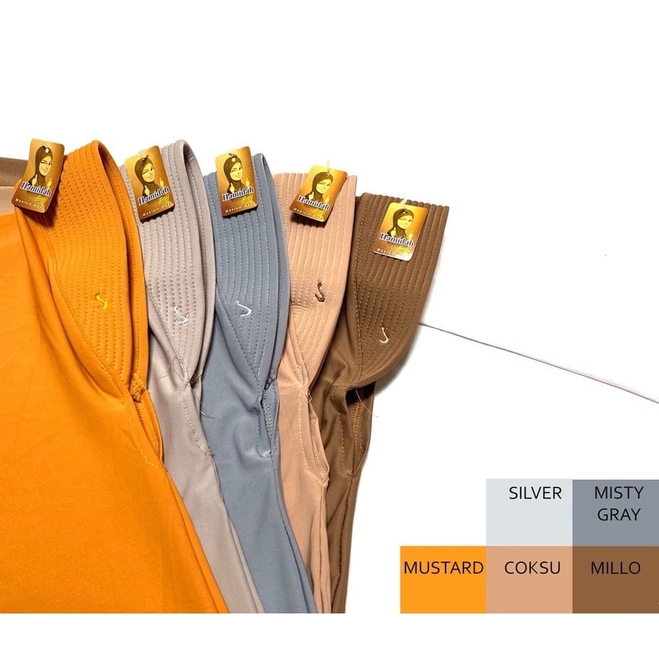 Hijab Instan Antem Penguin Jersey / Kerudung Instan Pad Antem Penguin / Jilbab Geblus Pad Jersey
