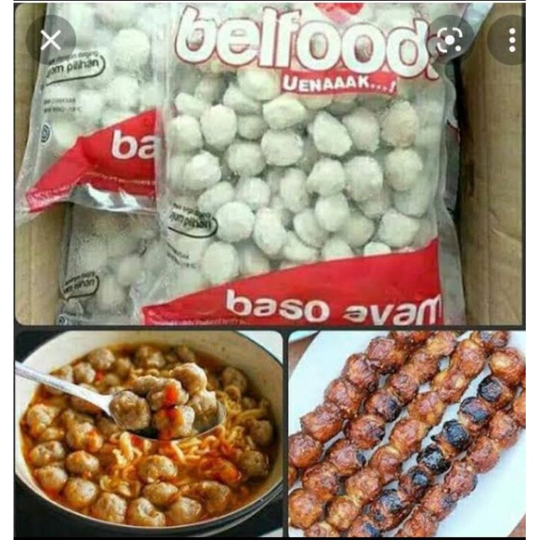 

bakso ayam belfoods 500 gram isi 100 butir