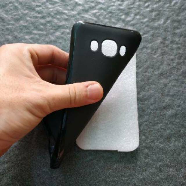 samsung j510 / j5 2016 Silikon karet hitam soft case mantap murah meriah