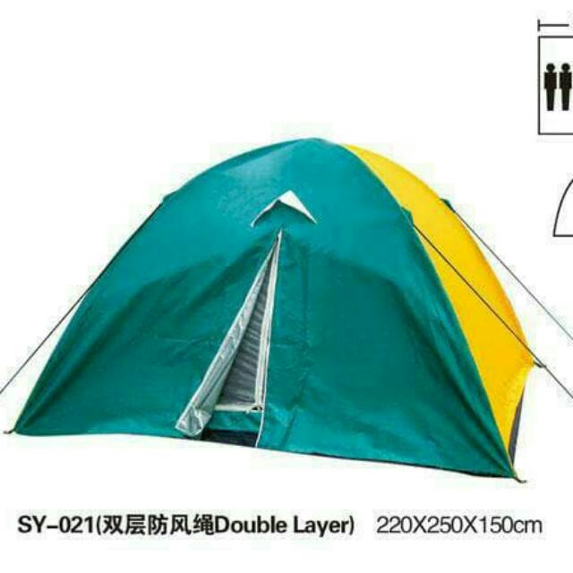 tenda bnix 021 Tenda camping bnix 021 tenda dome 021, double layer waterproof