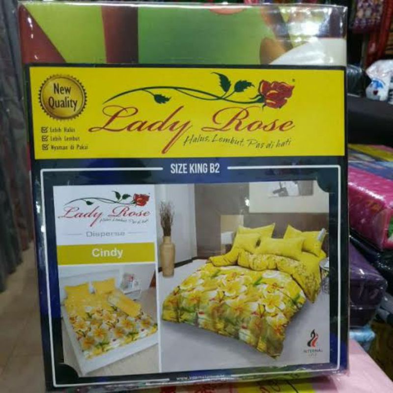 PL Sprei Lady Rose Cindy