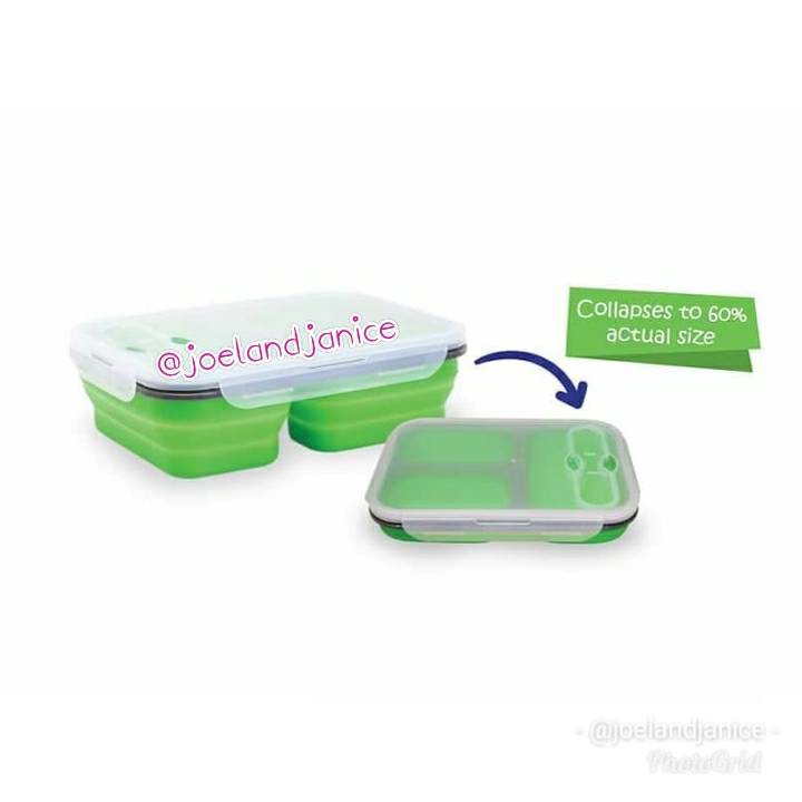 Babysafe Lunch Box 3 parts - Green