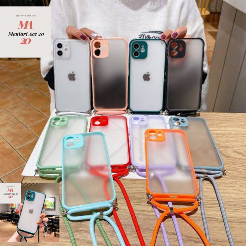 case bumper choice gantungan tali sling protector kamera xiaomi redmi note 7/7pro 8 8pro 9 9pro 10 1