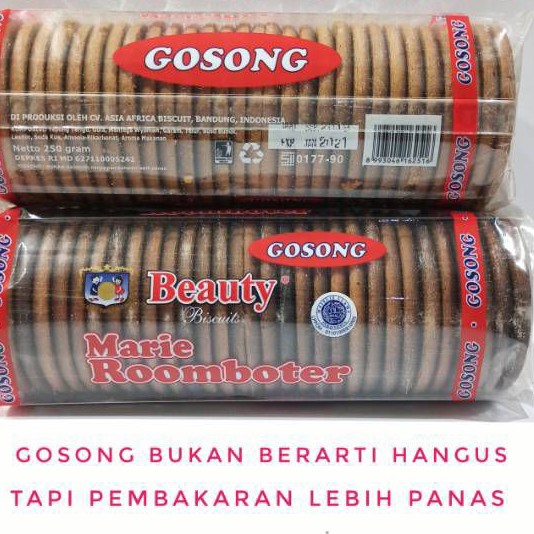 

Marie Gosong Wsyman Roomboter 250g / Biscuit Margos Roomboter 250g / Biskuit Marie Gosong Wysman 250