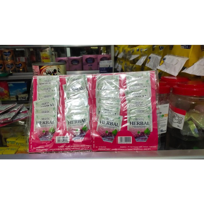 

VEGETA HERBAL DAN SCRUBBER JERUK 1 HANGER 1 PAK ISI 12 SACHET / DAN SCRUBBER JERUK TERBUTI MANJUR