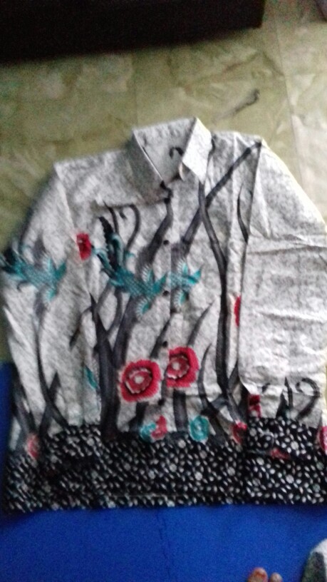 Batik Couple Keluarga - Couple Batik Indonesia Sarimbit Gamis Familly Set Hrb026 Batik Putra Hadi