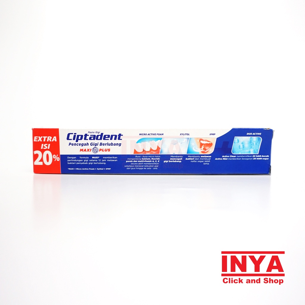 CIPTADENT FRESH MINT TOOTHPASTE 75gr - Pasta Gigi - Odol