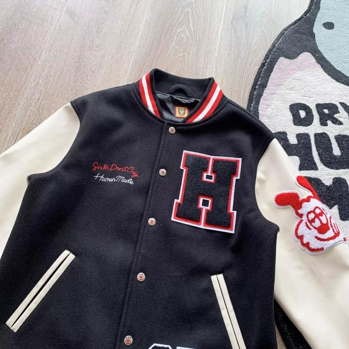 Human Made Girls Dont Cry Verdy Varsity Jacket Retail Quality