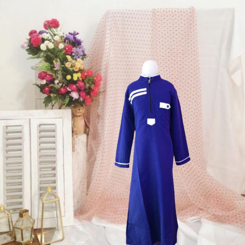 JUBAH ANAK AL-BADAR FREE PECI / GAMIS ANAK LAKI-LAKI 1-14 TAHUN (BEST SELLER)-4