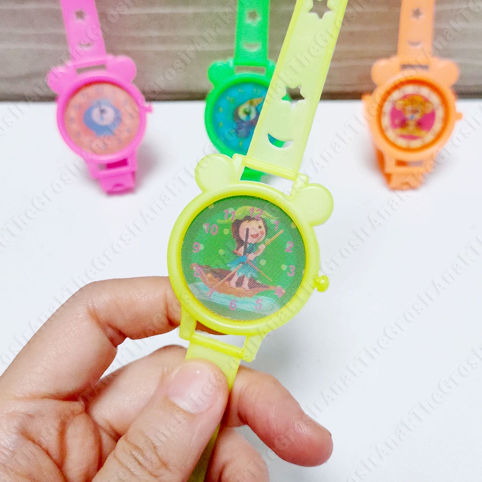 MURAH!!! JAM TANGAN 2D ANAK KARAKTER JARUM MATI