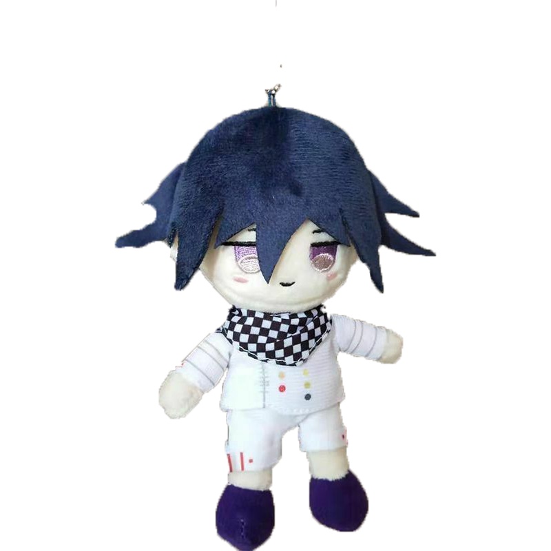 Anime Danganronpa V3 Dangan Ronpa Oma Kokichi Plush Toy Doll Key Chains Pendant