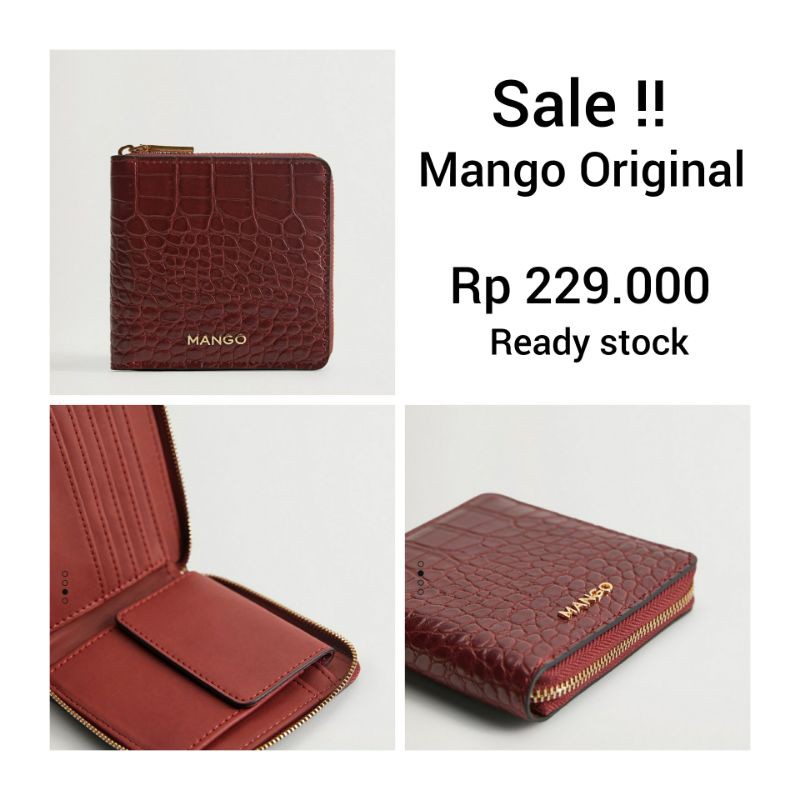Mango purse dompet lipat original