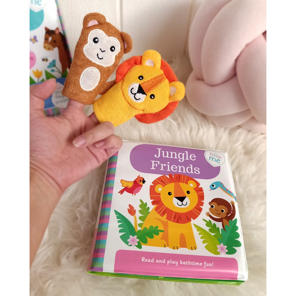 Jual [Igloo Books] Waterproof Book Little Me JUNGLE & FARM Friends with