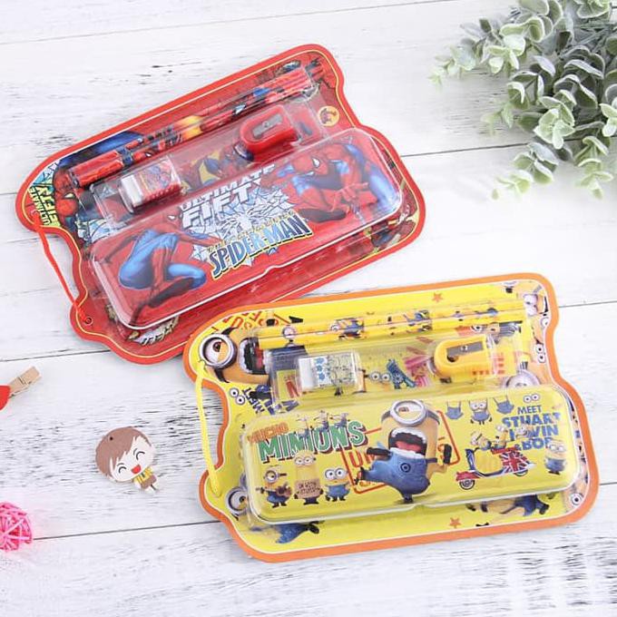 

paket alat tulis set, perlengkapan belajar anak-anak, gift set hadiah