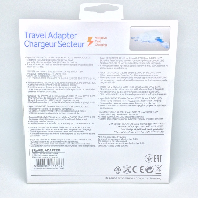 Charger Samsung S5 S6 S7 Note 5 Note 6 Fast Charging Charger Original Garansi