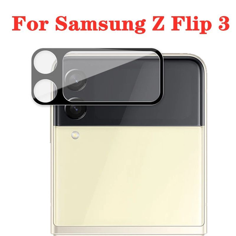 Samsung Z Fold 3/Z Flip 3 5G/Z Flip 4 5G Tempered Glass Pelindung Lensa Kamera 3D