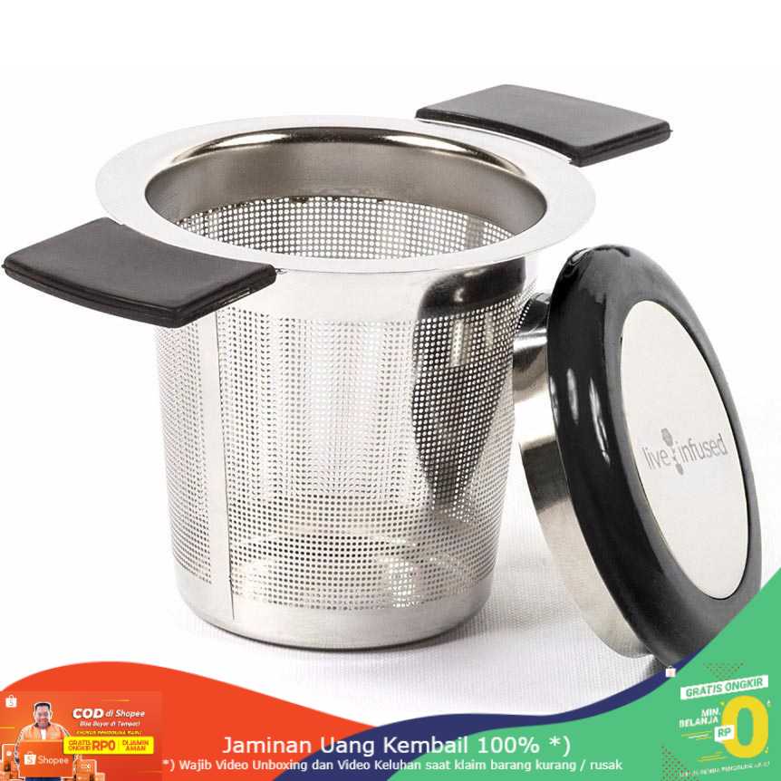 (BISA COD) RVOSTR Filter Saringan Teh Premium Tea Infuser Brew-In - WLC366B