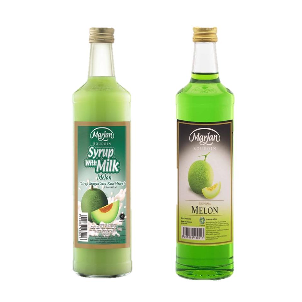 

Marjan Boudoin Milk Melon 460 ml + Marjan Boudoin Syrup Melon 460ml