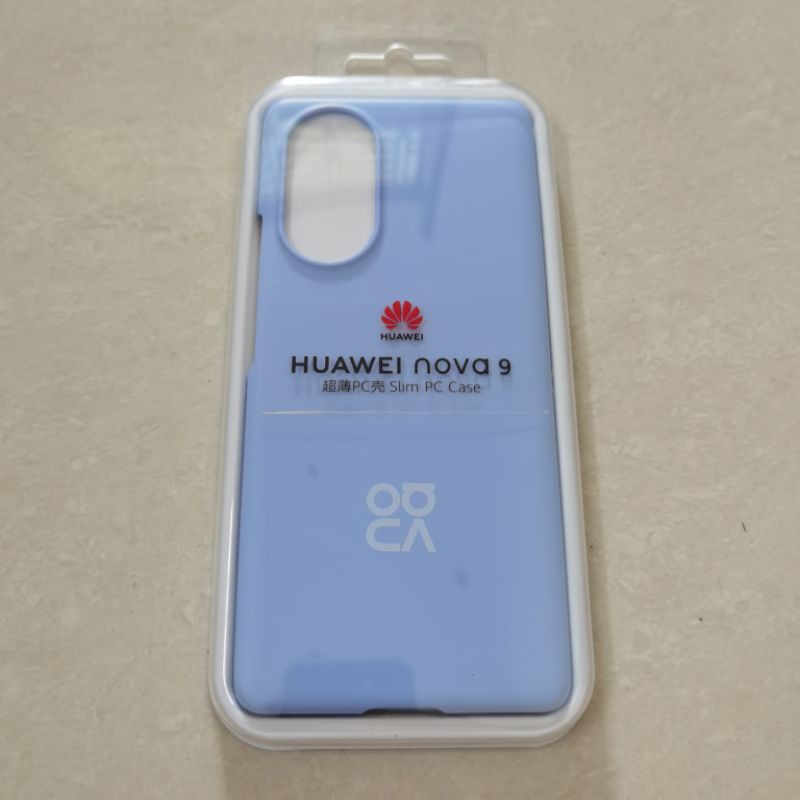 Case Huawei Nova 9 Casing Slim PC Airy Blue Biru Original Official