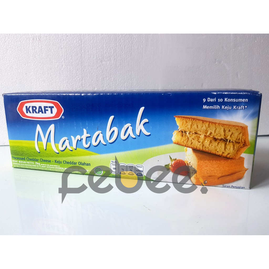 

Keju Kraft Martabak Kemasan 2kg