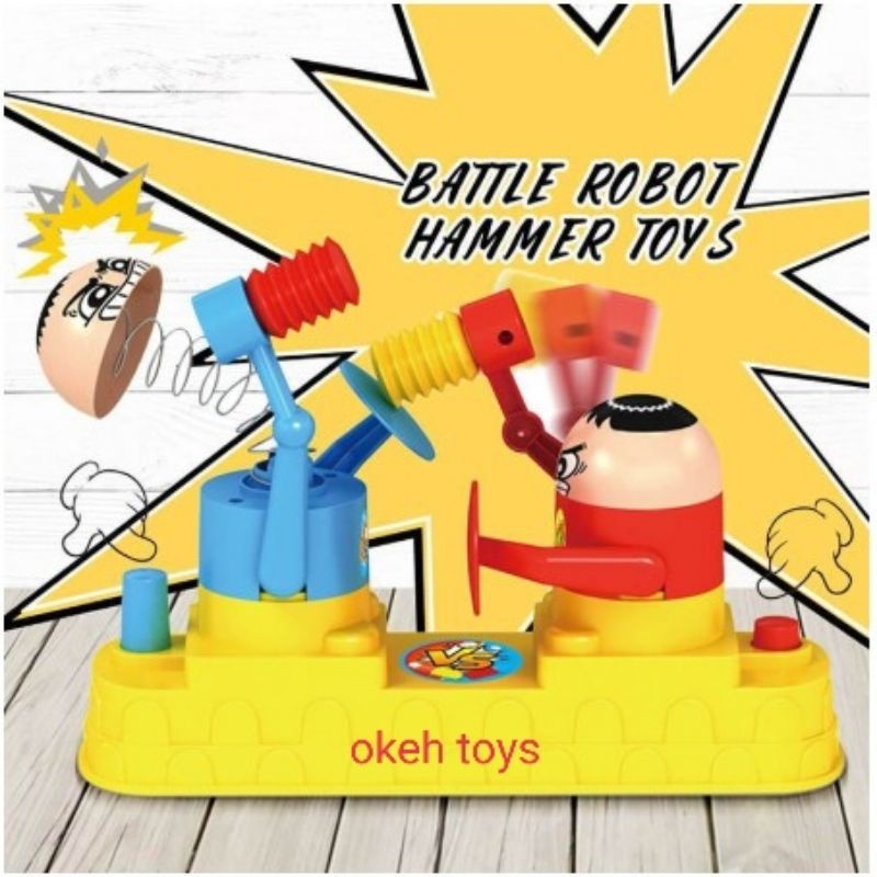 mainan battle robot Hummer toys