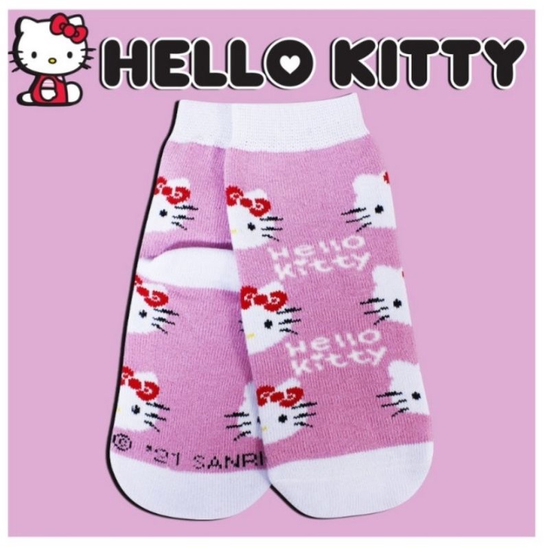 Hello Kitty Kaos Kaki Anak - Original Official Licensed Sanrio - Ankle Socks - By Robert Brown