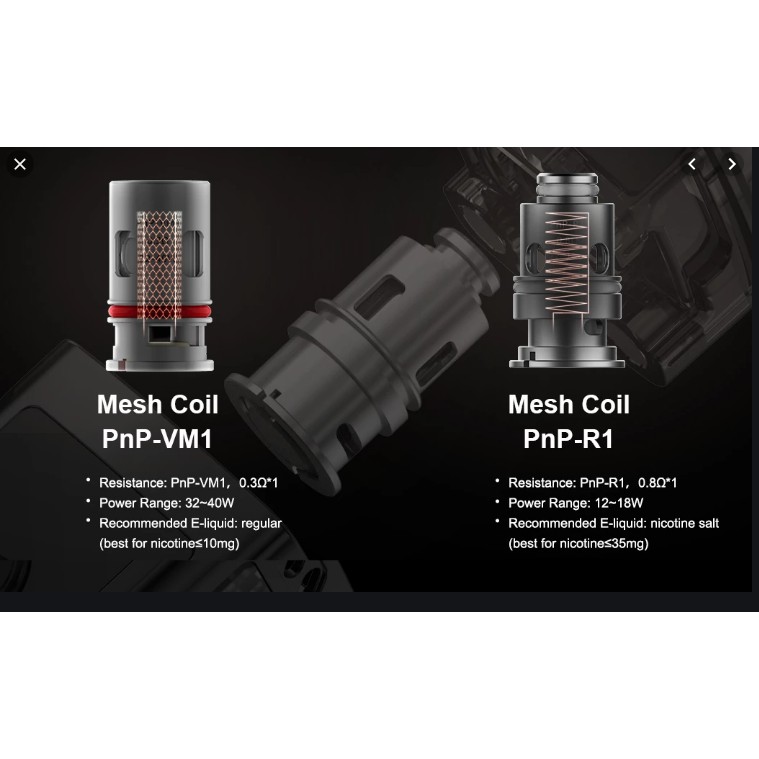 Terbaru full Sett COD COIL Voopoo Vinci coil PNP 0.15 0.45 0.3 0.8 0.6 1.2 replacement Voopoo coil Vinci Coil THSH