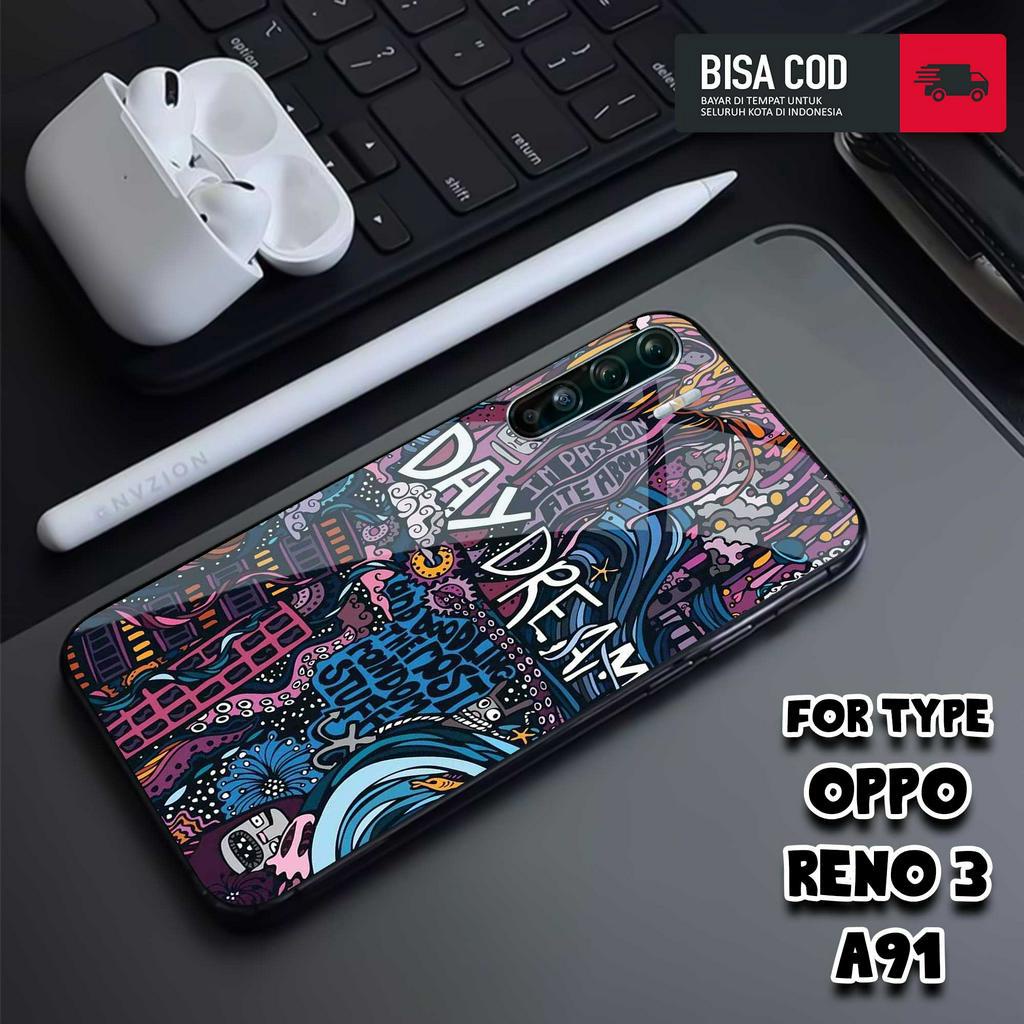 Case OPPO RENO 3 / OPPO A91 - MOTIF [AESTHETIC KUY] - Casing OPPO RENO 3 / OPPO A91 - Hardcase Premi
