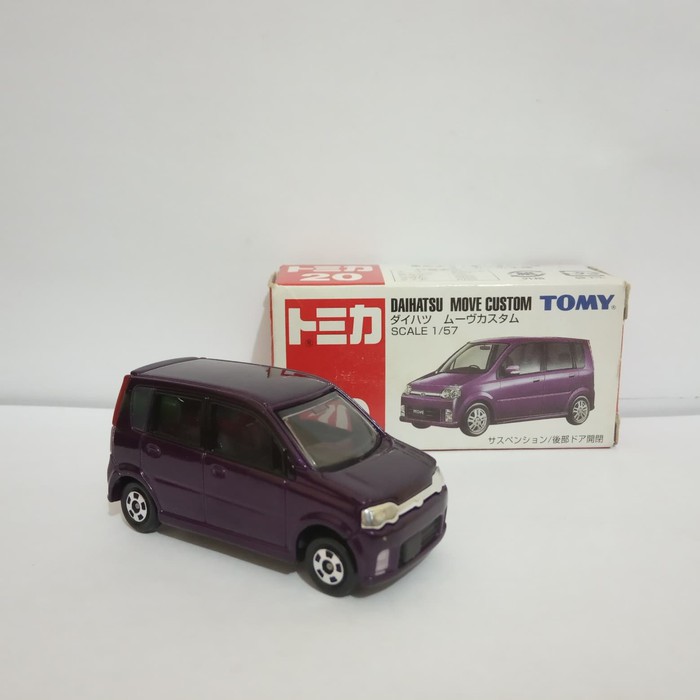 Tomica reguler No 20 Daihatsu Move Custom diecast mobil Takara tomy murah