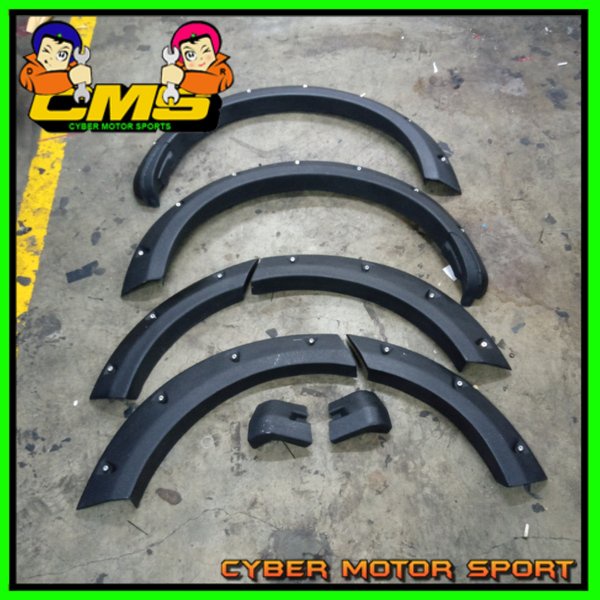 Ori Over fender pajero sports. wide fender pajero. overfender mitsubis