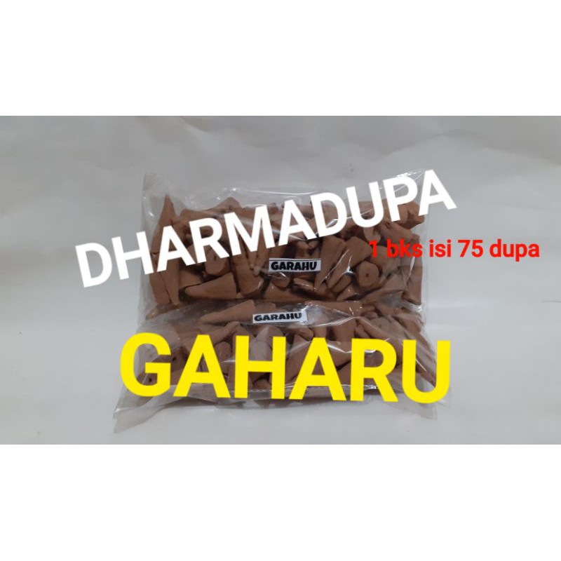 DUPA WANGI KERUCUT GAHARU ASAP KEBAWAH 75 PCS