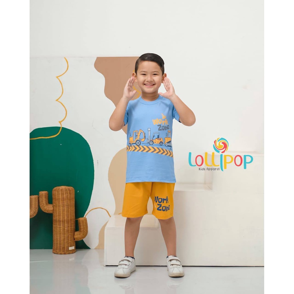 Setelan anak The Excavator Series by Lollipop