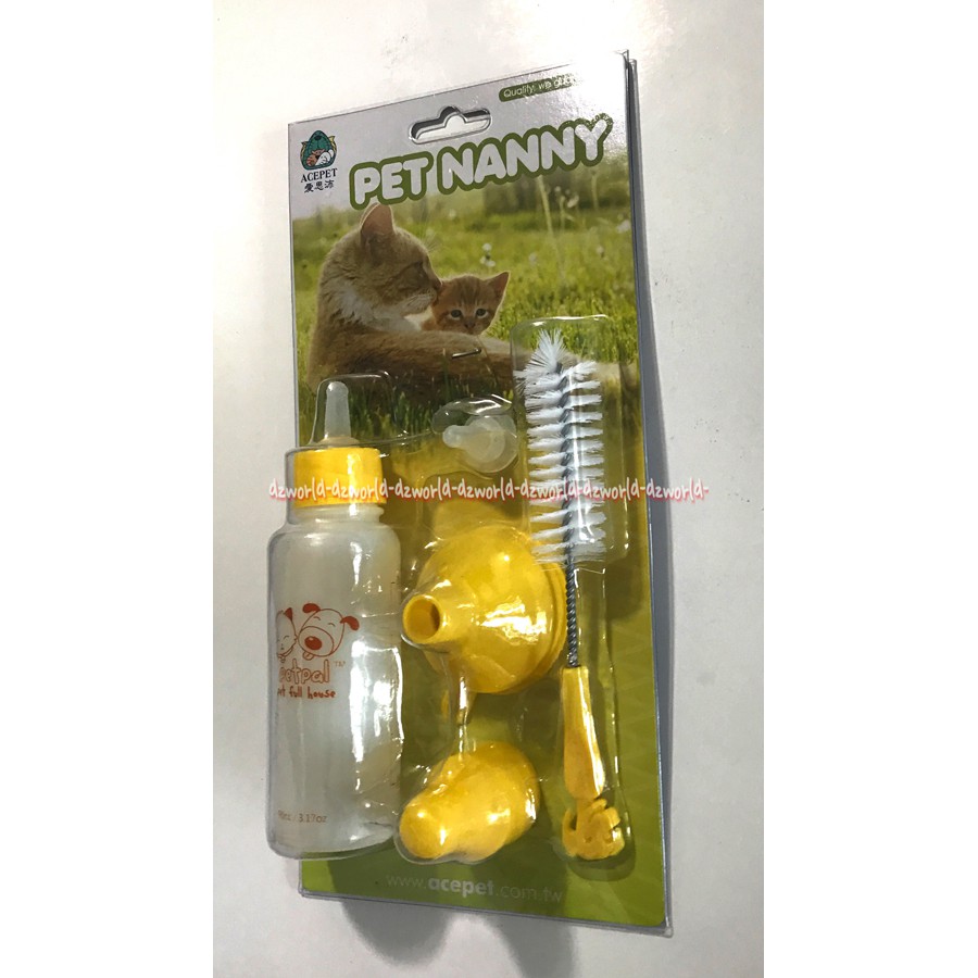 Pet Nanny Botol Susu Anjing Kucing Hewan Peliharaan Milk Botol Petnanny Milk Bottle For Dog Cats Cat