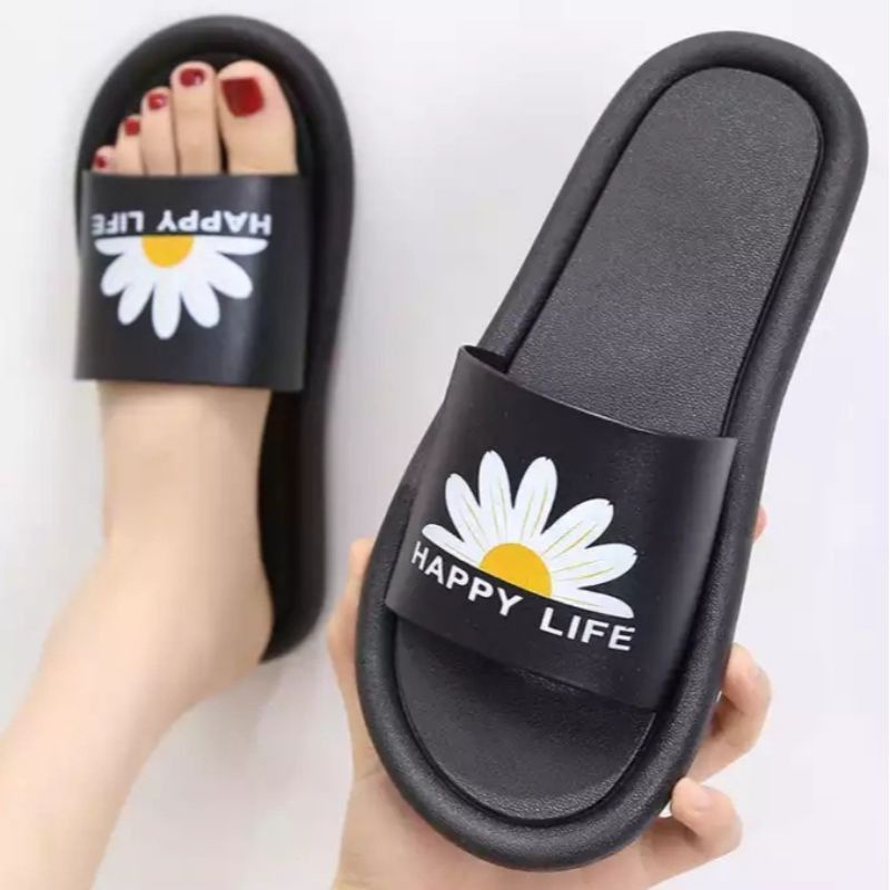 SANDAL WANITA (SELOP KOKOP) SPON HAPPY LIFE