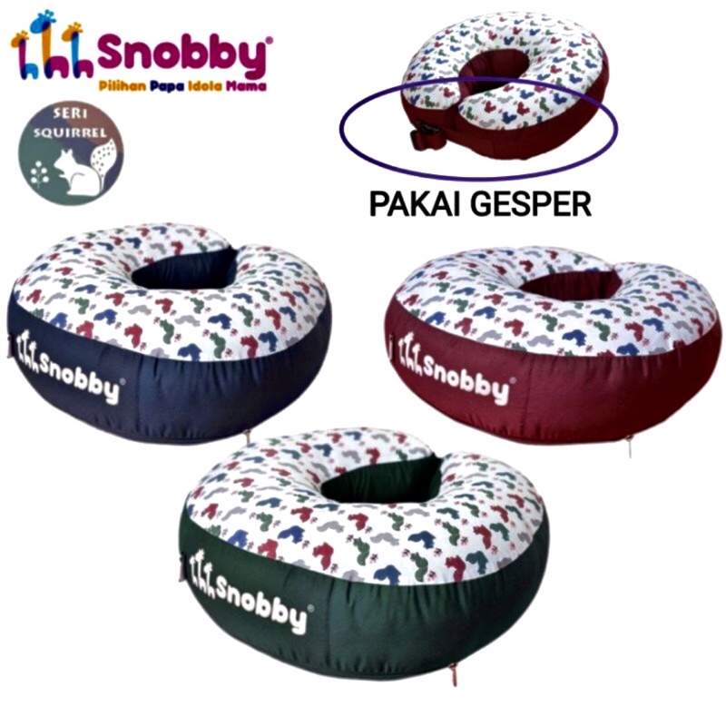 Snobby Bantal Menyusui Squirrel Series