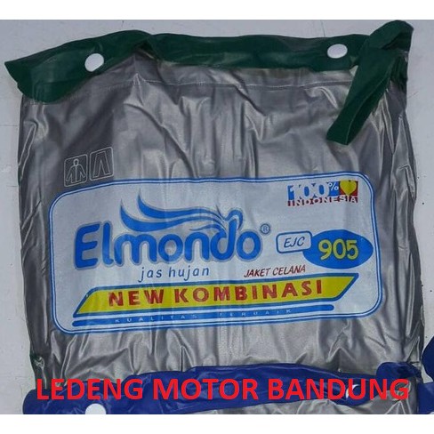 Jas Hujan Jaket Celana Dewasa New Kombinasi Raincoat Baju Stelan Elmondo 905