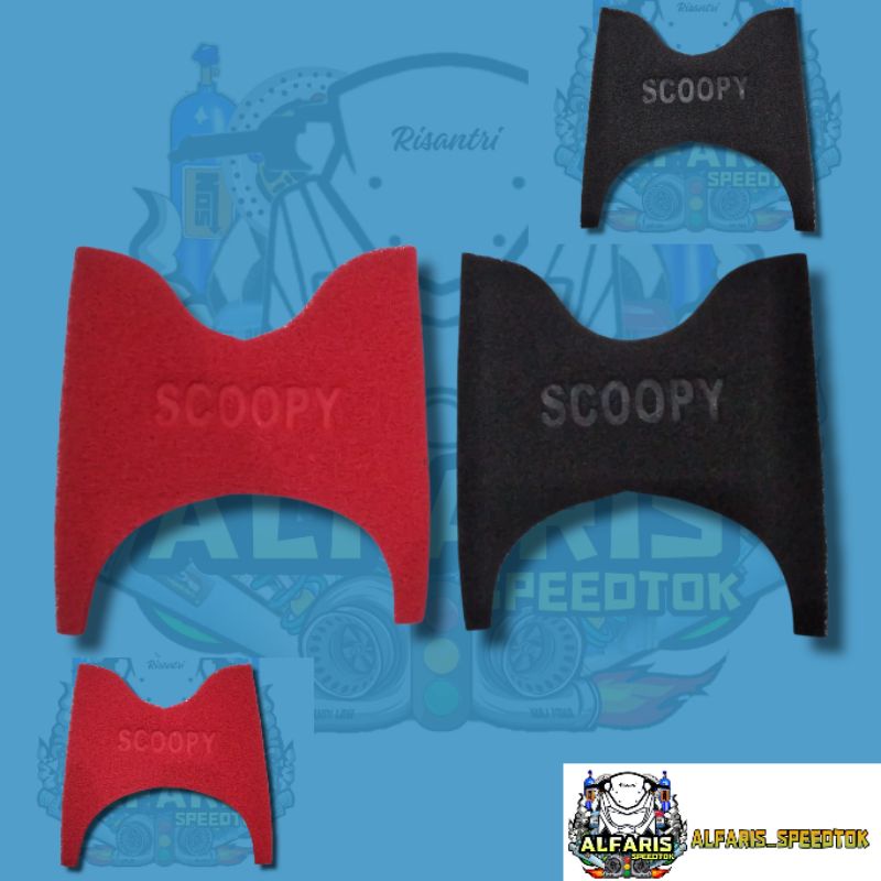 KARPET MOTOR HONDA SCOOPY / ALAS PIJAKAN KAKI MOTOR HONDA SCOOPY