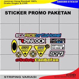COD STIKER POLET STICKER CUSTOM HELM AGV