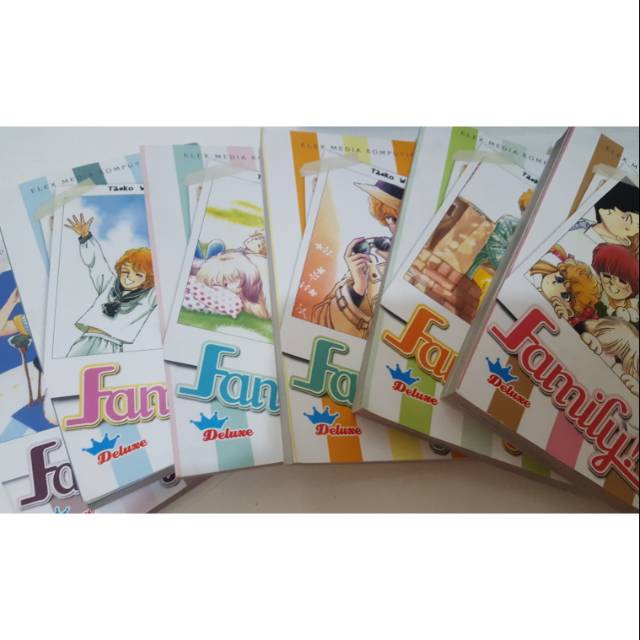 Komik Deluxe Family Oleh Taeko Watanabe.