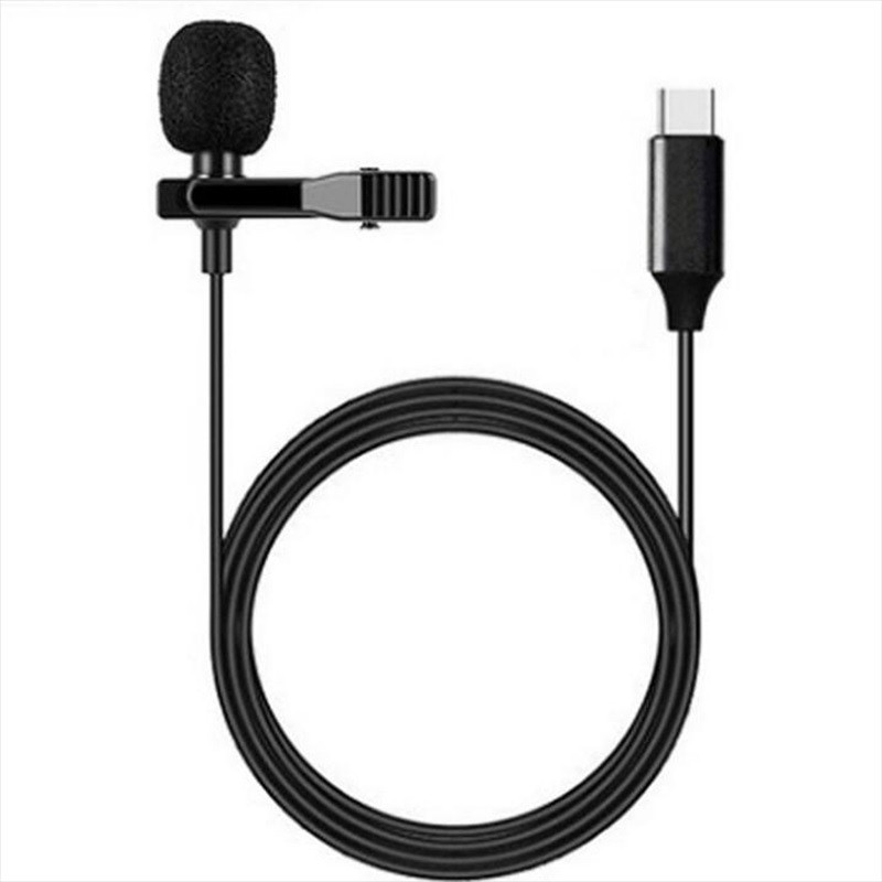 GL-121 - Lavalier Microphone for USB Type-C Port - 1.5M Length