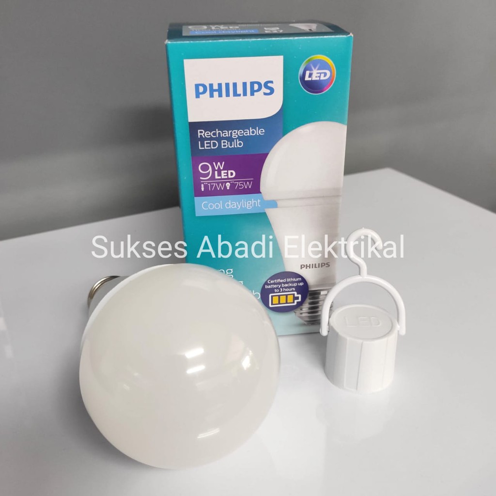 LAMPU LED BULB EMERGENCY PHILIPS 9W