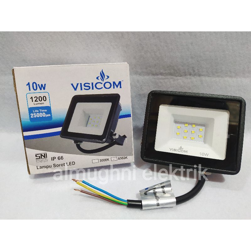 VISICOM lampu sorot led 10 w /LED FLOOD  LIGHT 10 W SMART VISICOM
