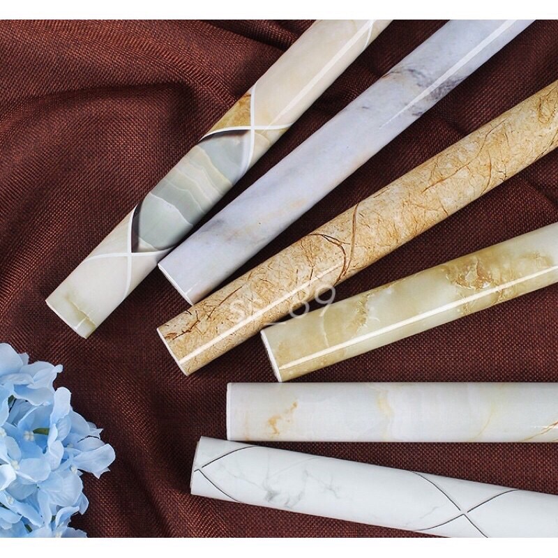 wallpaper marmer lemari/dinding/dapur serba guna (60cmx3m )