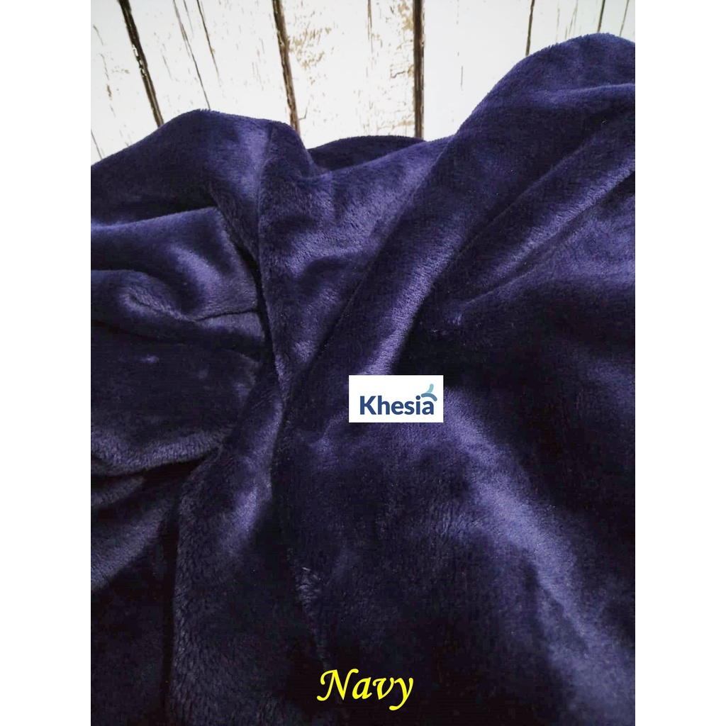 Selimut Aesthetic, Selimut Bulu Tebal Hangat Merk Khesia READY STOK NIH GUYS(FREE GIFT)