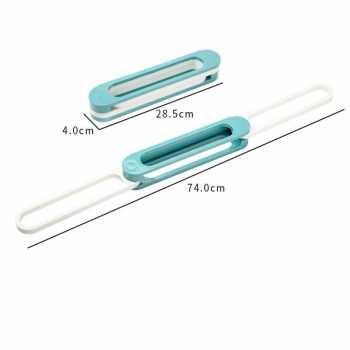 Rak Tempel Sandal Handuk Kamar Mandi 3 in 1 Slipper Wall Hanging Folding Slippers Shelf Holder