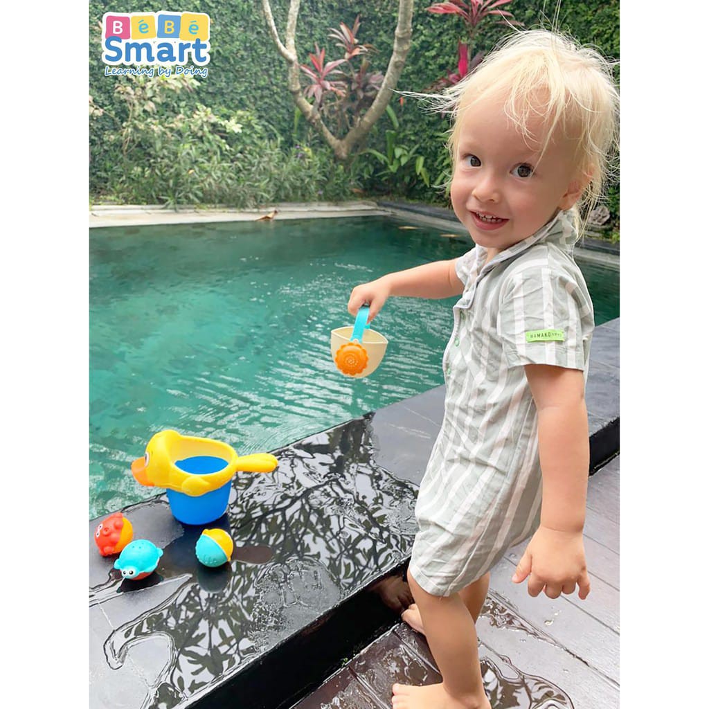 READY GRAB GOJEK Bebe Smart Triple Fun Bath Toys BBS 807 BBS 806 BB SMART