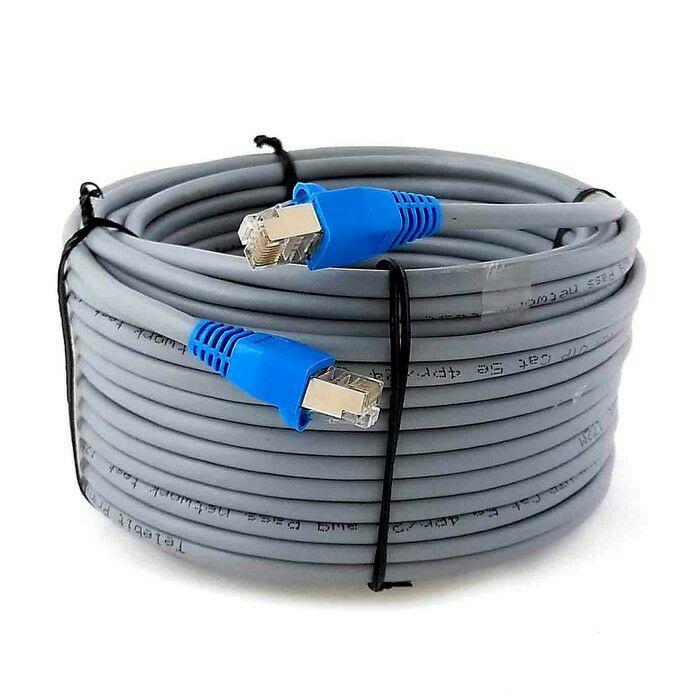 

TERLARIS !!! Kabel LAN Konektor RJ45 20 Meter Siap Pakai: Modem Router Hub 20M