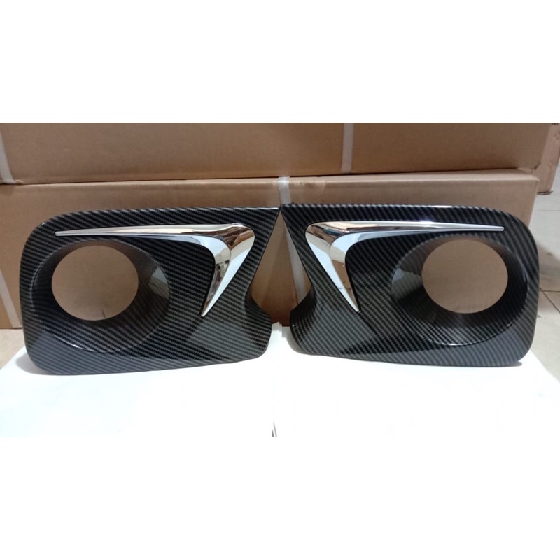 Cover Ring foglamp all new avanza/xenia (carbon)