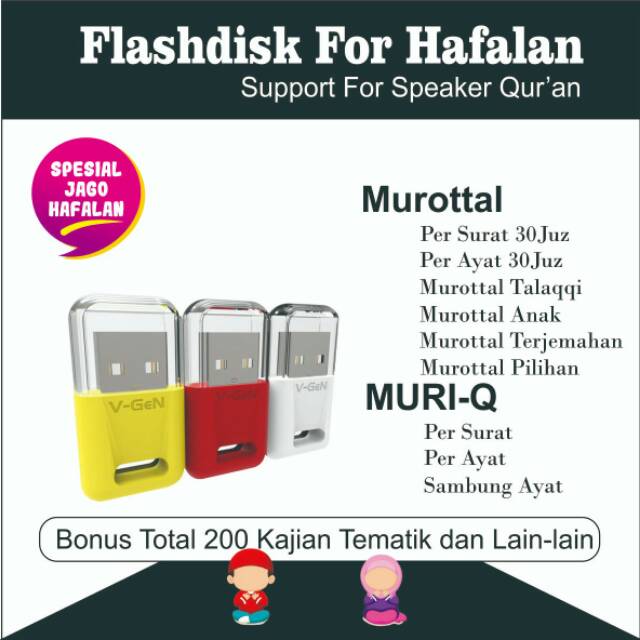 Flashdisk Speaker Quran Hafalan