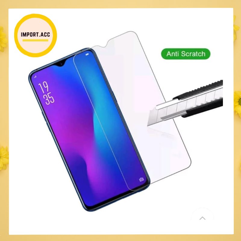 Tempered Glass Anti Gores Kaca Bening OPPO  A9, A91, A37, F15, NEO , F1+, RENO 6,4, A92 [IMPORT]